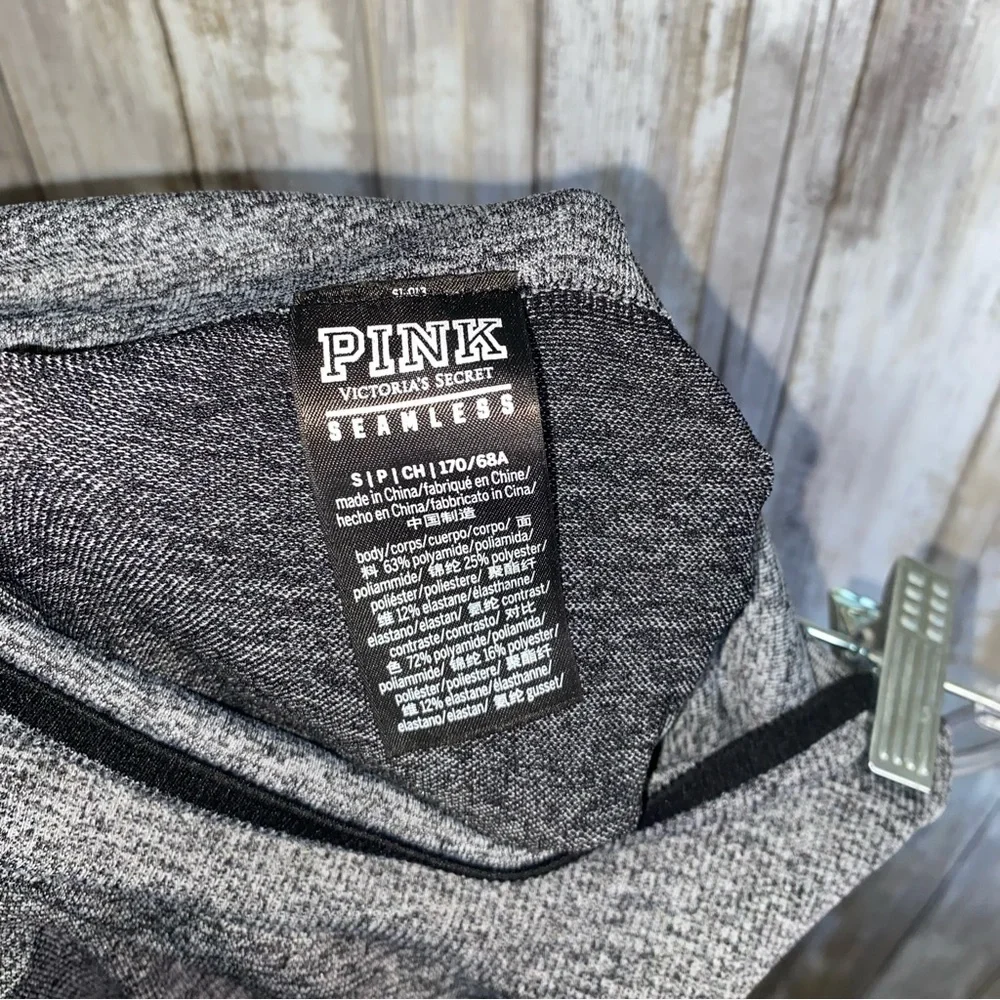 PINk Grey Seamless Air Medium Impact Leggings - Picture 7 of 7